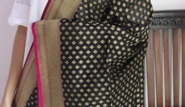 Black Diamond Booti Cutwork Handloom Banarasi Dupatta