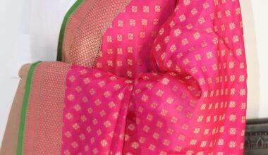 Magenta Chunri Booti Cutwork Handloom Banarasi Dupatta